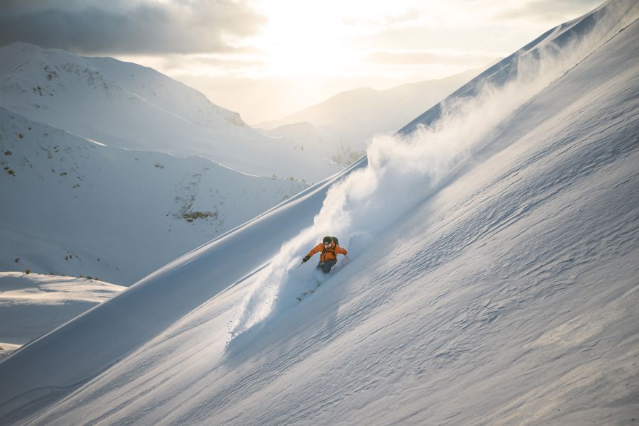 Freeriden im Skicircus Fieberbrunn